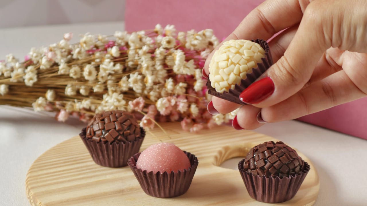 Brigadeiros da Confeitaria Sorella